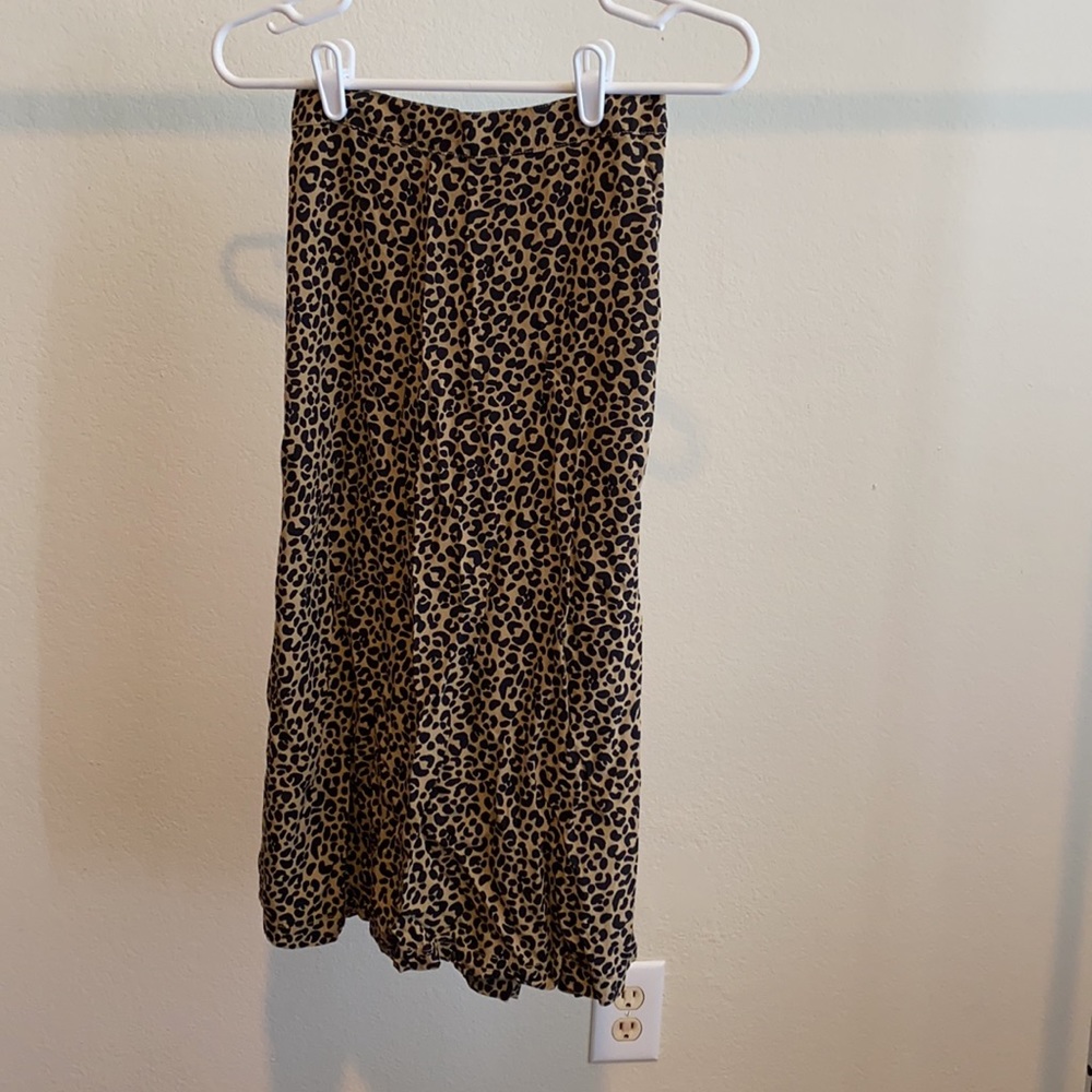 Midi Cheetah Print Skirt